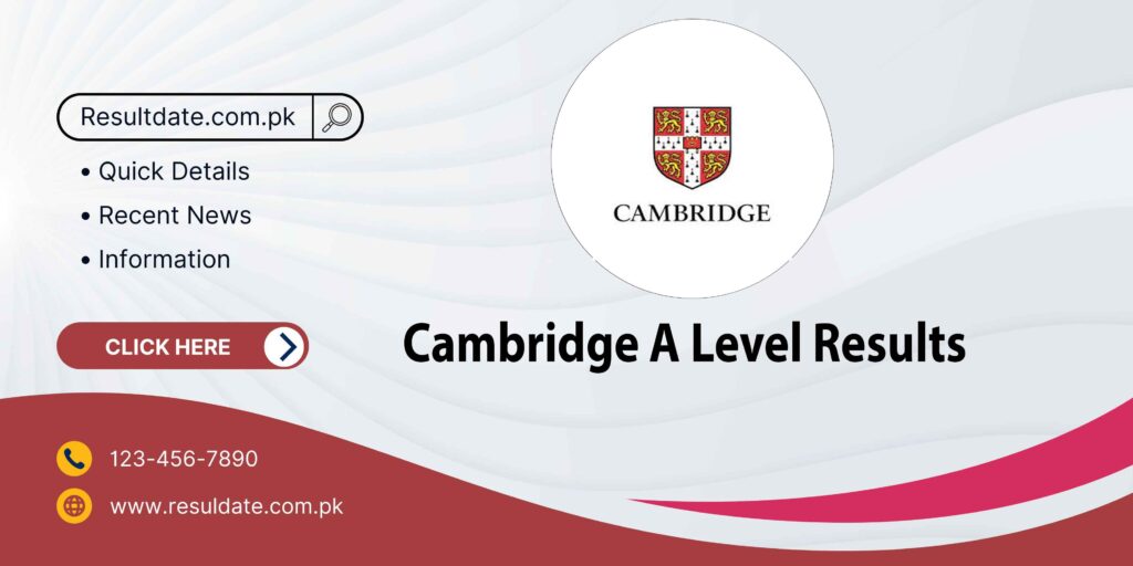 Cambridge A Level Result