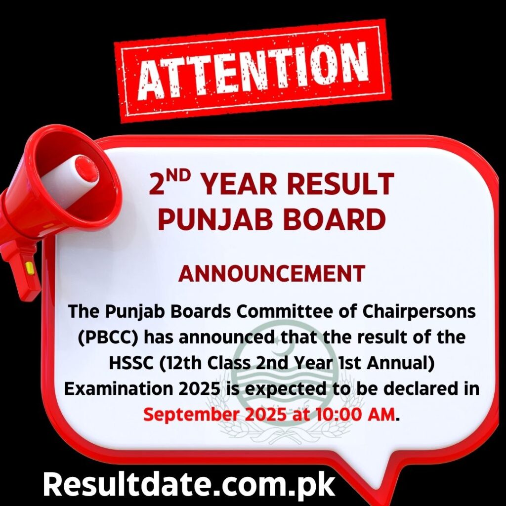 2nd Year Result Date 2025